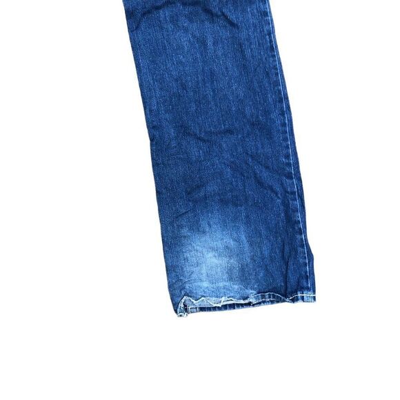 Vintage True Religion Jeans Size 38 STRAIGHT FLAP T Blue - Picture 9 of 12